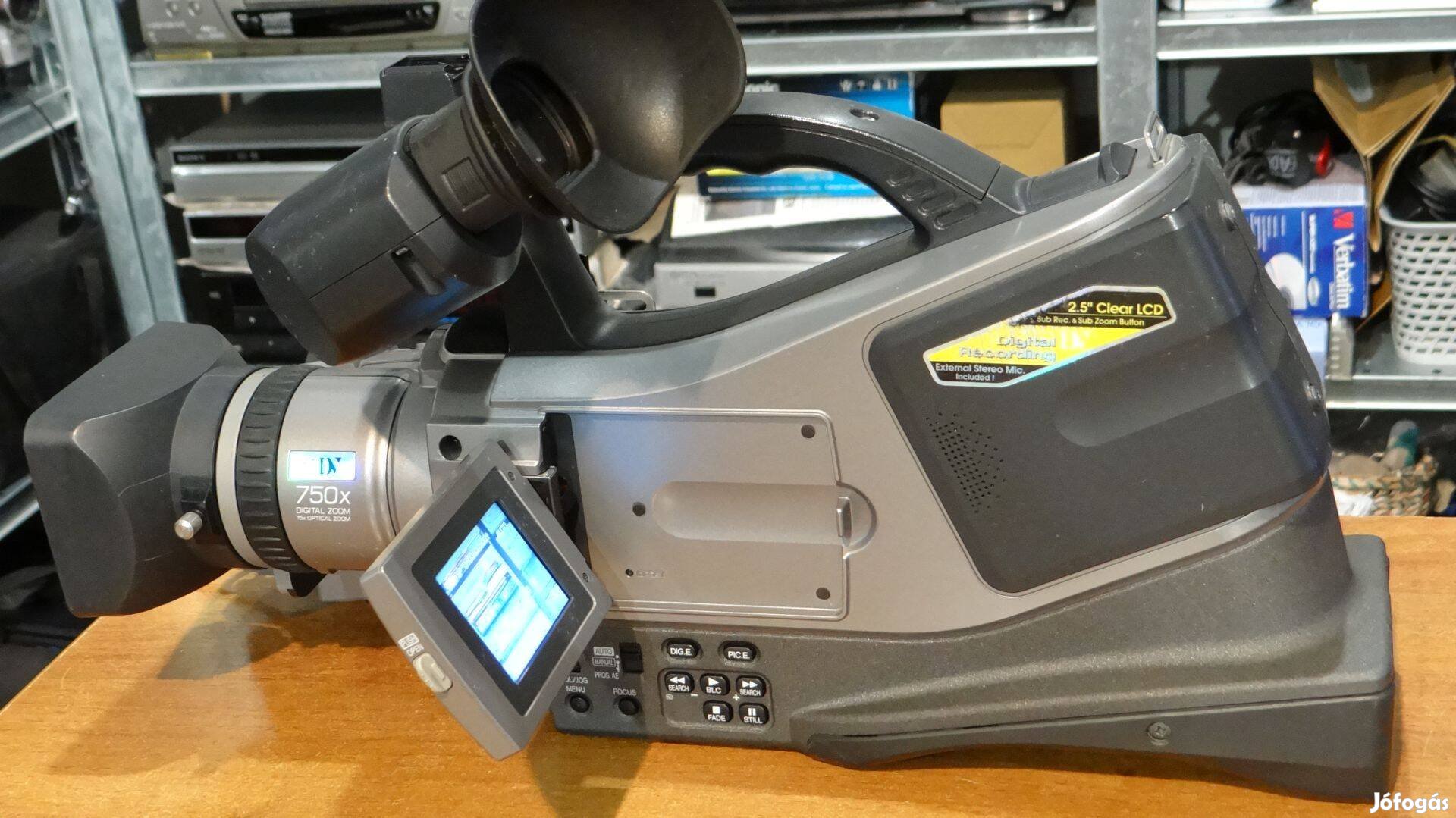 Panasonic NV-MD9000 Profi Minidv Videokamera (Újszerű)