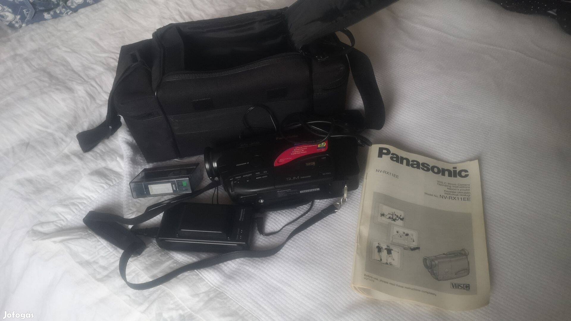 Panasonic NV-RX11EE videókamera camcorder VHS-C VHSC