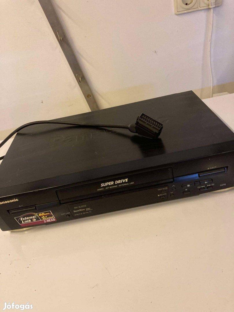 Panasonic NV-SJ222 VHS Lejátszó és Felvevő