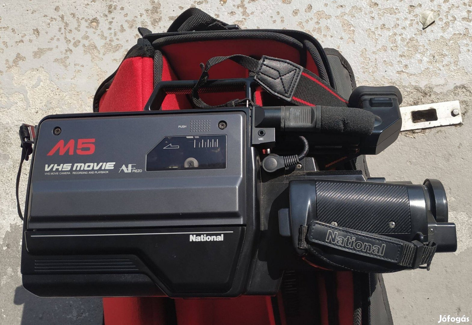 Panasonic National M5 VHS videó kamera gyűjtöknek