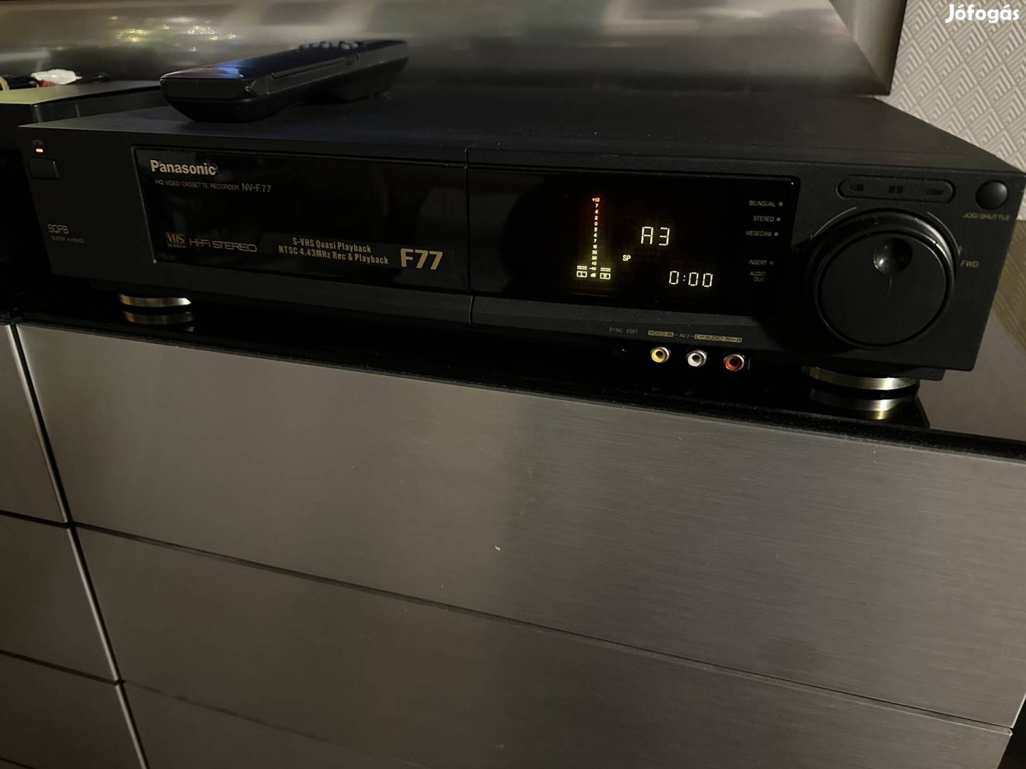 Panasonic Nv F77 hifi svhs prémium video mint az új