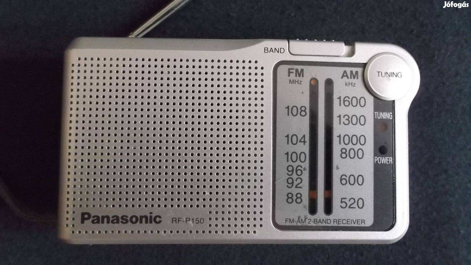 Panasonic RF-P150 FM / AM 2 sávos zsebrádió zseb rádió kisrádió