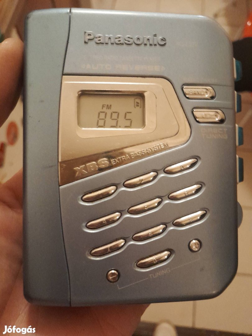 Panasonic RQ-E27V model Rádiós kazettás walkman 