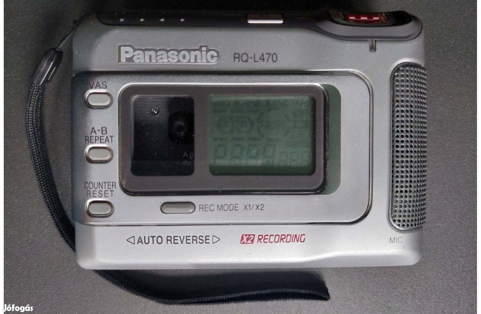 Panasonic RQ-L470 Sztereó Diktafon Walkman Kazettás MAGNÓ Panasonic