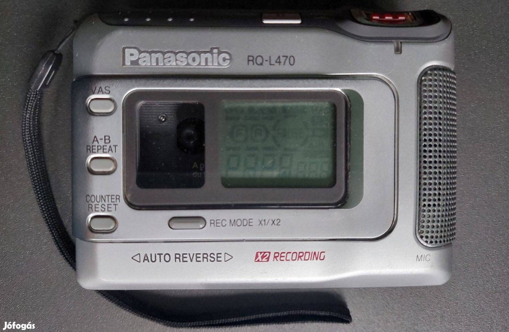 Panasonic RQ-L470 X2 Sztereó Felvétel Sztereó Walkman Kazettás MAGNÓ