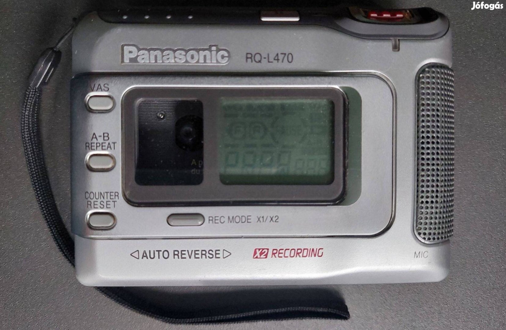 Panasonic RQ-L470 X2 Sztereó Felvétel Sztereó Walkman Kazettás MAGNÓ