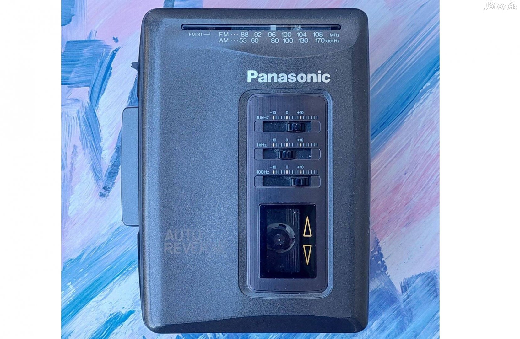 Panasonic RQ-V152 Rádió FM/AM ODA-Vissza Játszó Walkman Kazettás MAGNÓ