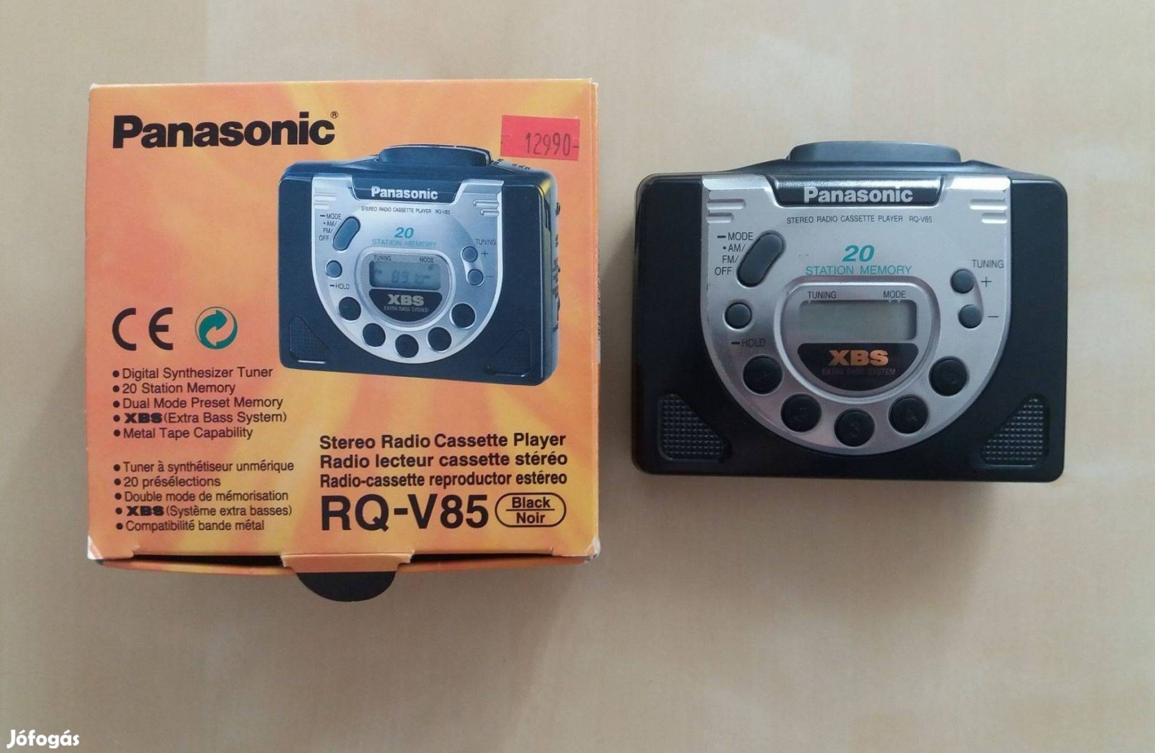 Panasonic RQ-V85 Stereo Radio Cassette Player