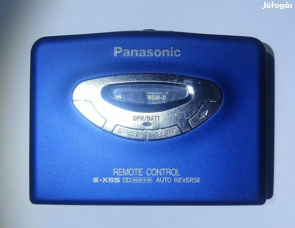 Panasonic RQ-X11 oda-vissza játszó walkman,gyűjtői darab