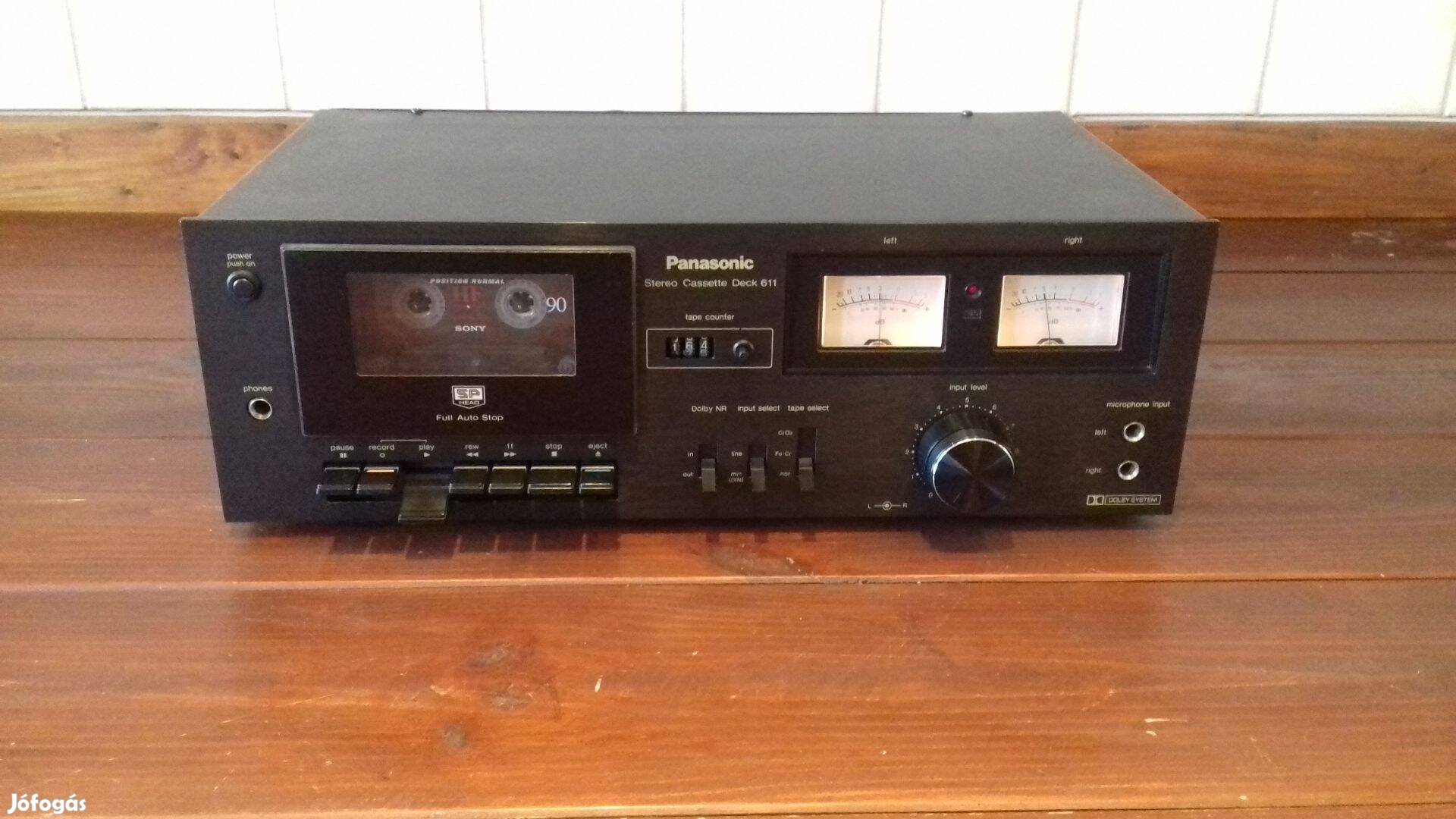 Panasonic RS-611 magnó deck Varró Tamás részére