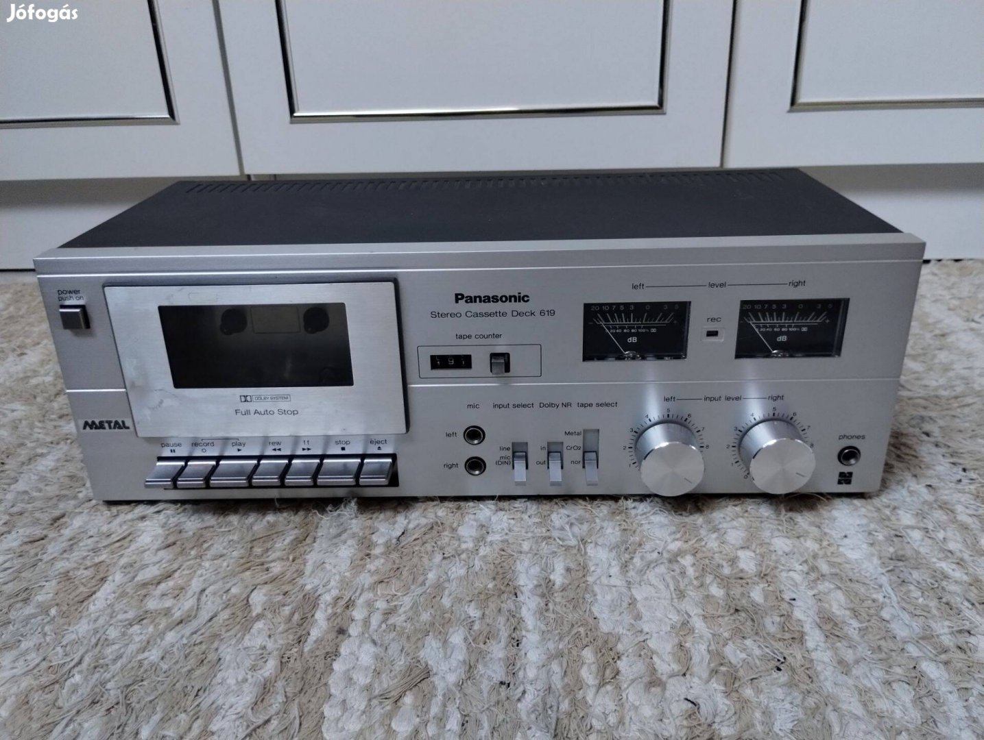 Panasonic RS-619 magnó hibás