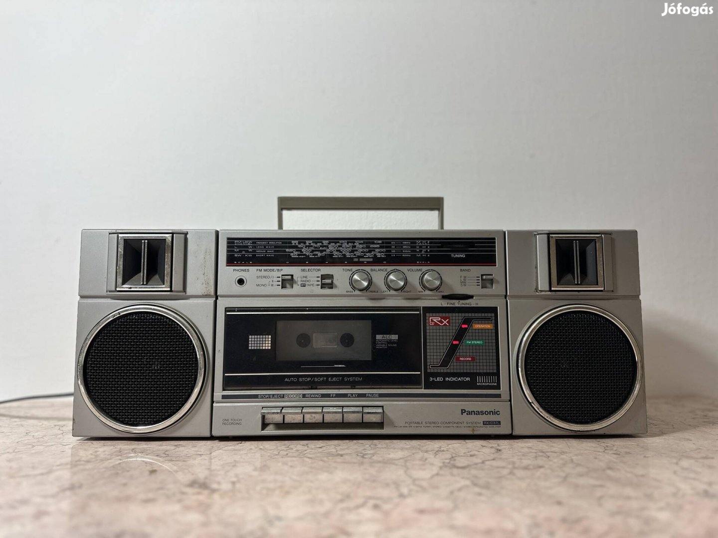 Panasonic RX-C37L Kazettás Boombox Magnó Rádió