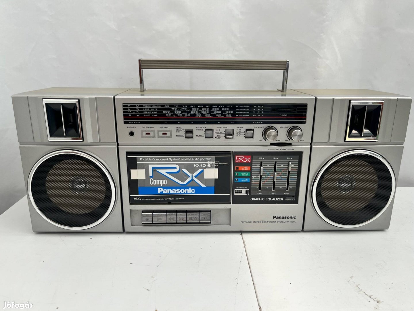Panasonic RX-C39L retro rádiós magnó szervizelve