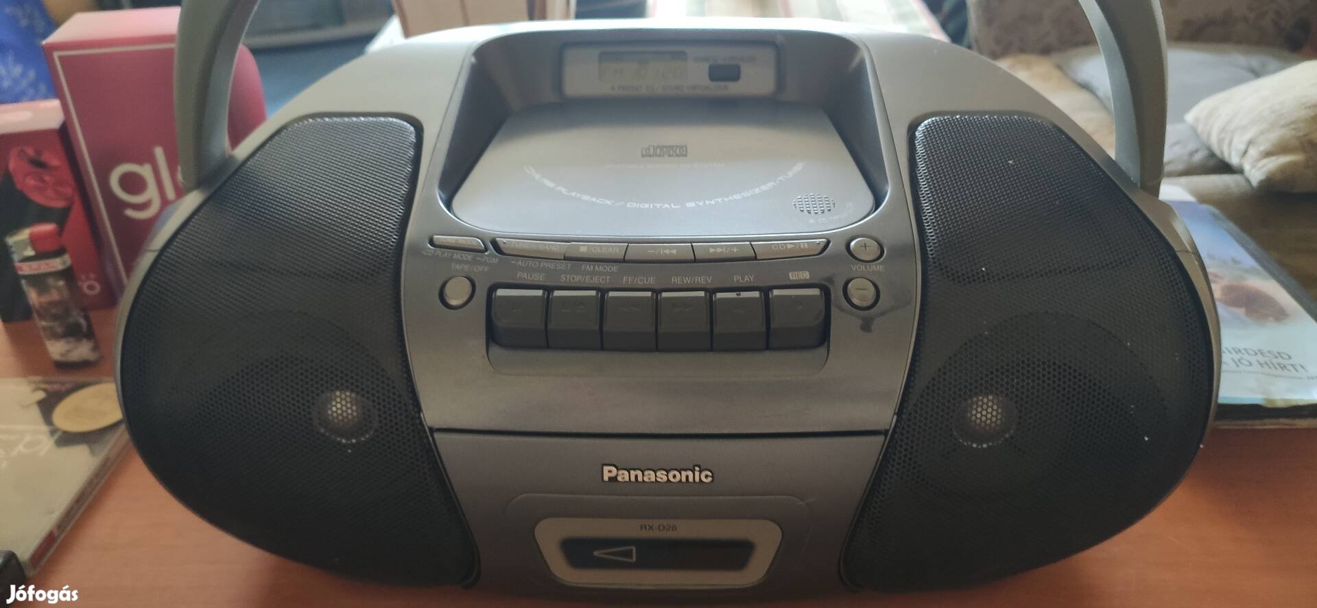 Panasonic RX-D26. Retro hibátlan!