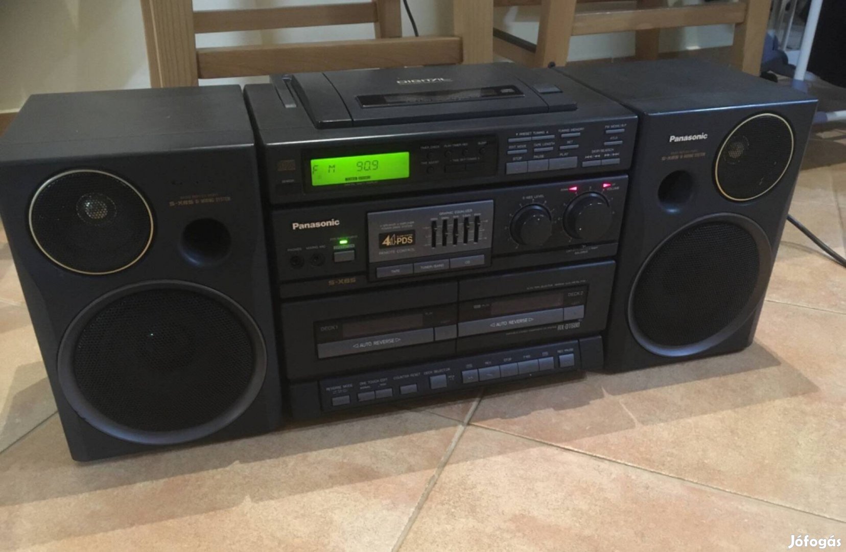 Panasonic RX-DT680 cd rádiós magnó boombox