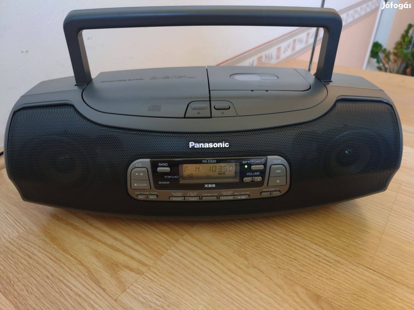 Panasonic RX Es50 CD Rádiós Magnó Boombox (újszerű állapot)