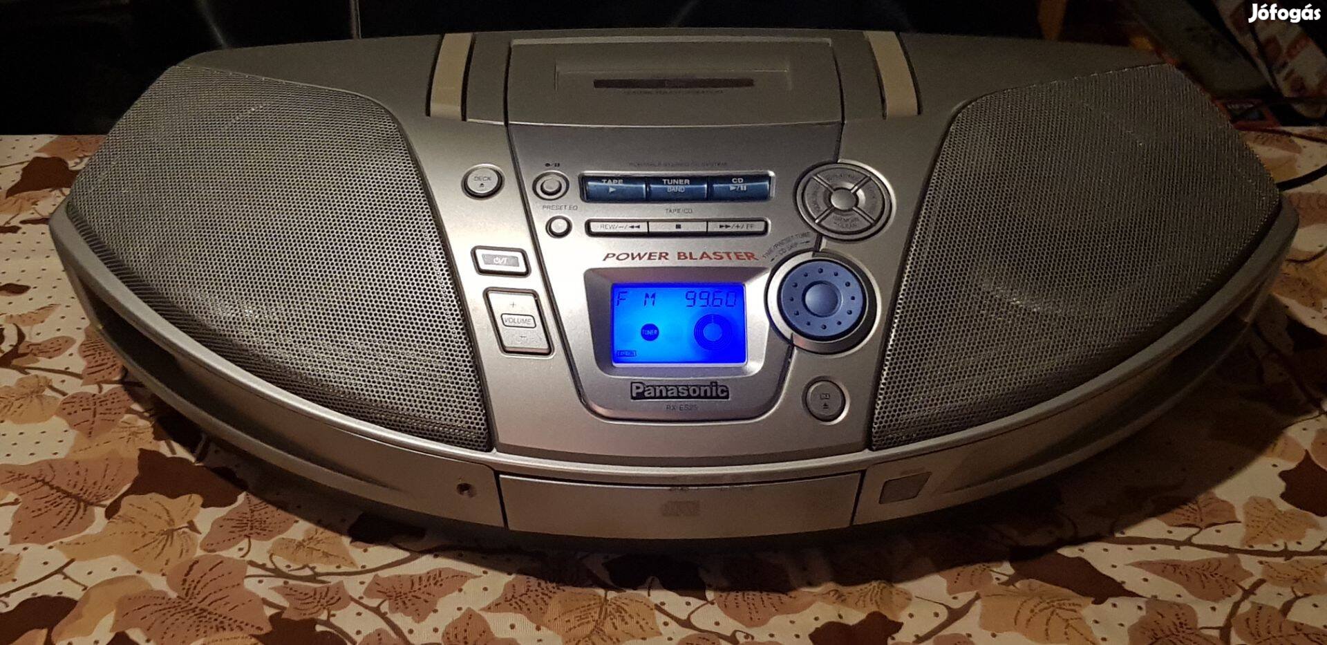 Panasonic RX Es hifi sztereó rádió magnó deck Sony 10
