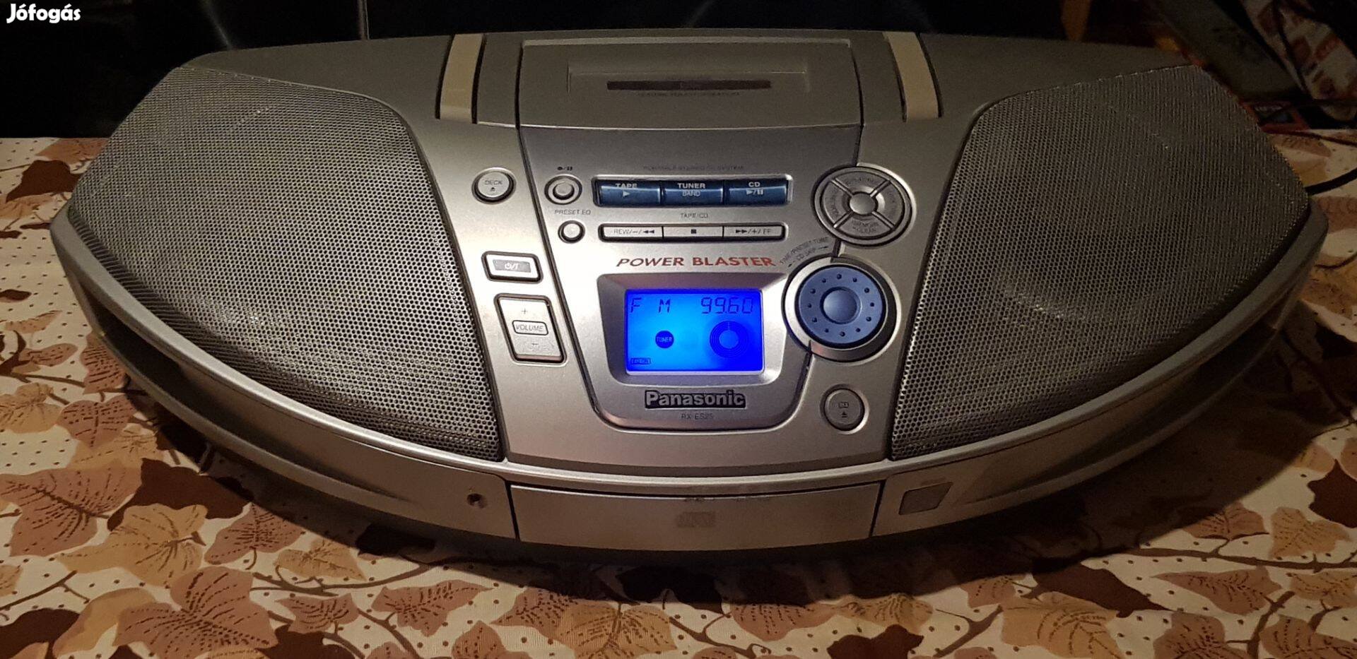 Panasonic RX Es hifi sztereó rádió magnó deck Sony 43
