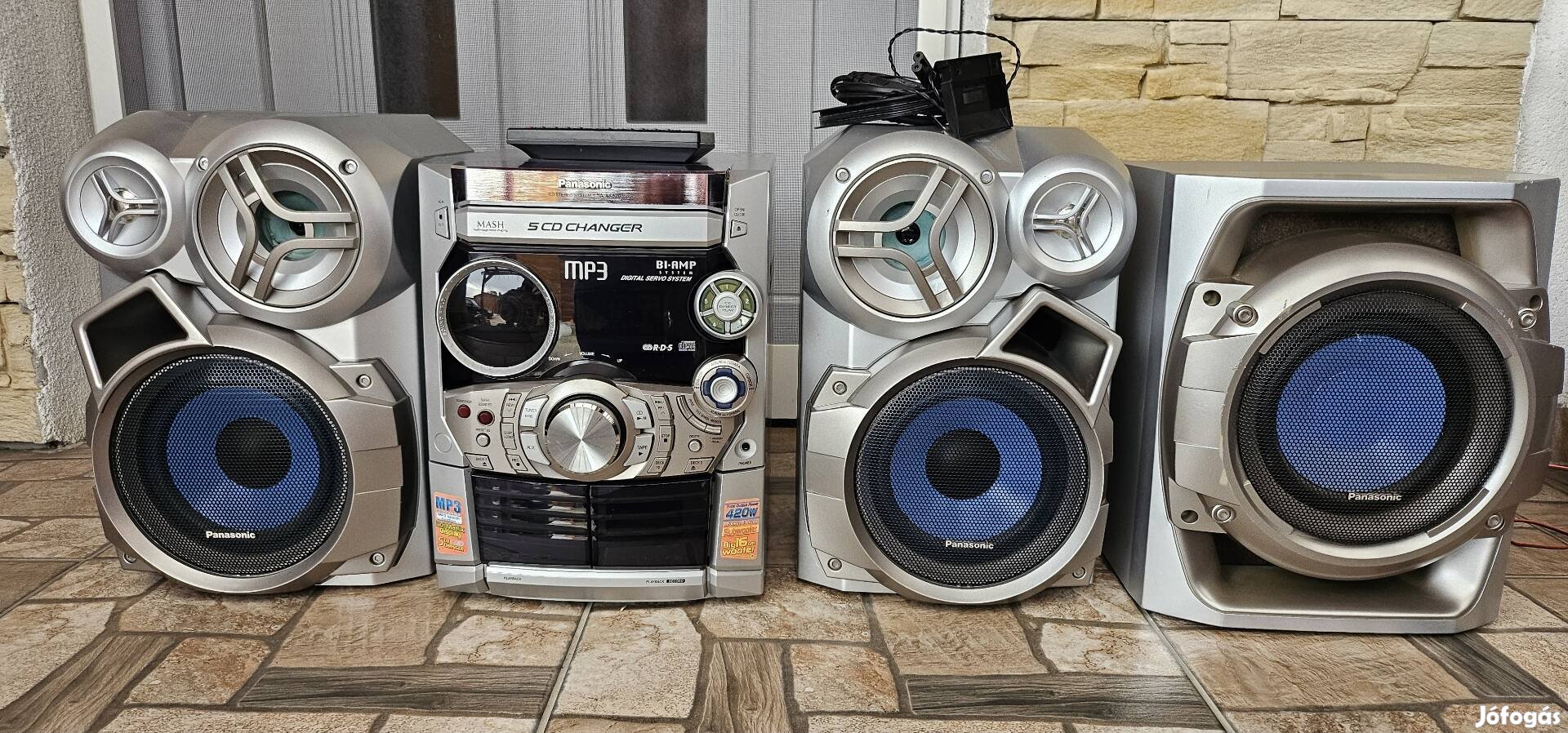 Panasonic SA-AK520 Bi-Amp 2.1 HiFi mélyládával