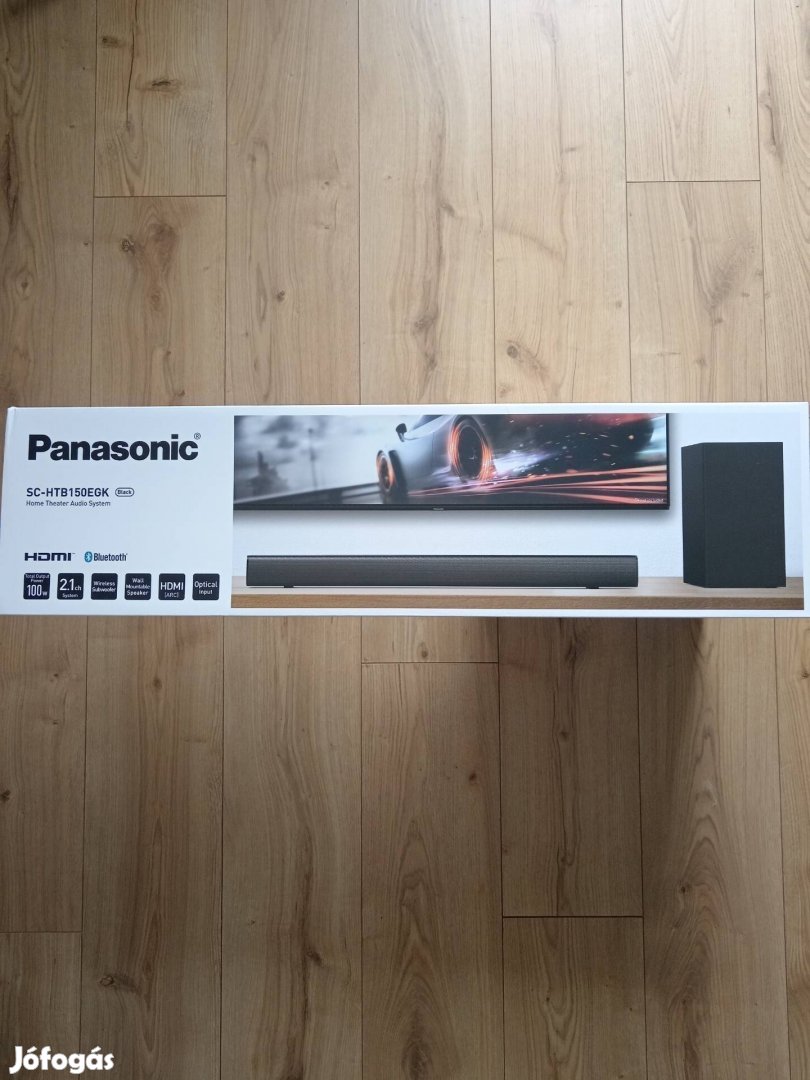 Panasonic SC-HTB150 2.1 házimozi-hangrendszer, Bontatlan!