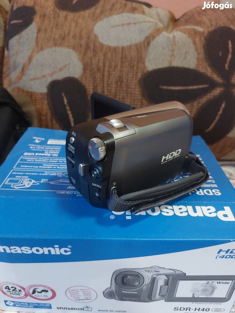 Panasonic SDR-H40 videókamera