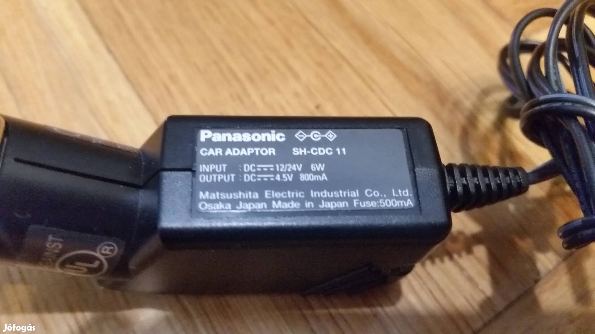 Panasonic SH-CD2 autós töltő 