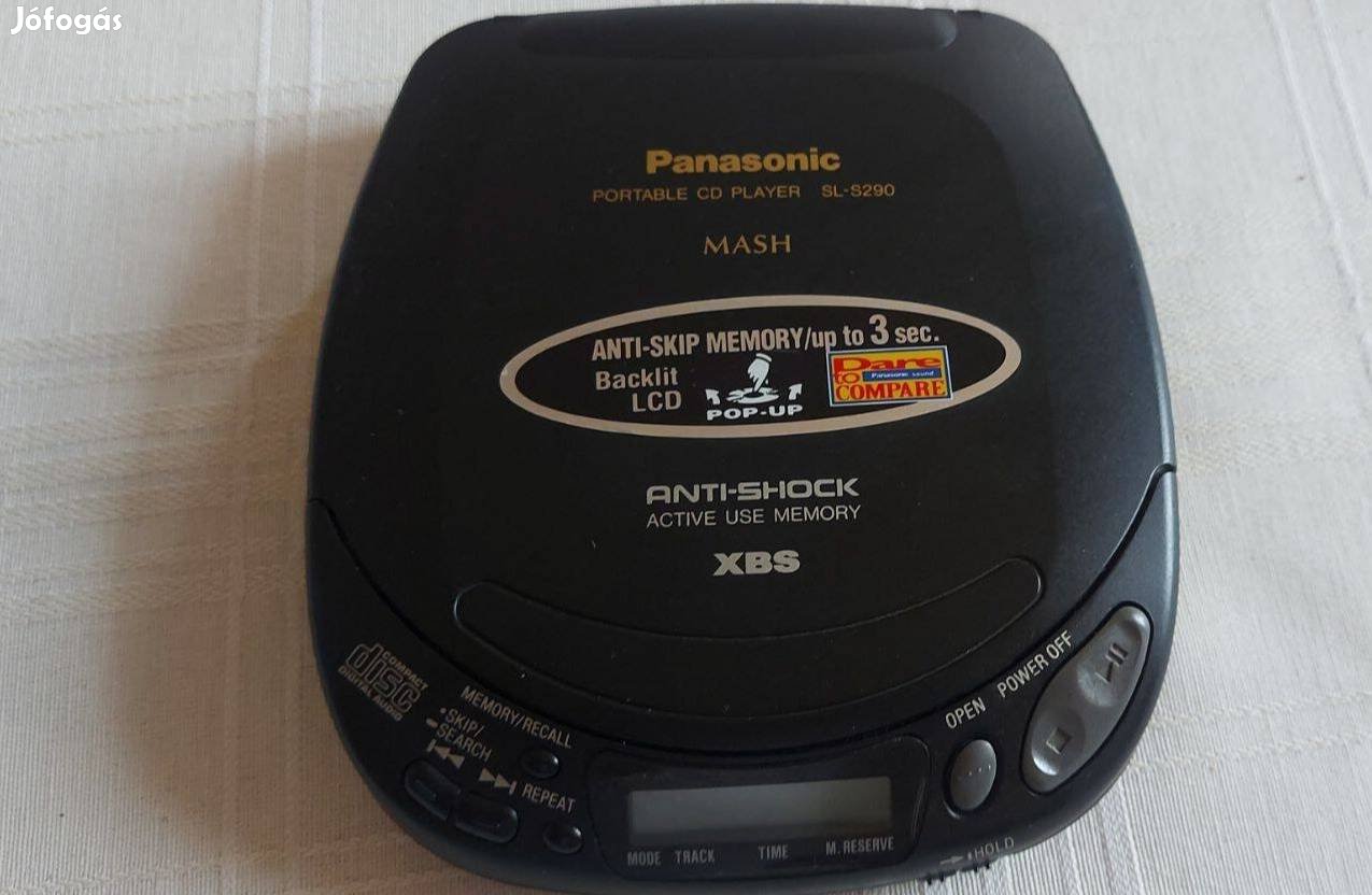 Panasonic SL-S290 Discman.Japán