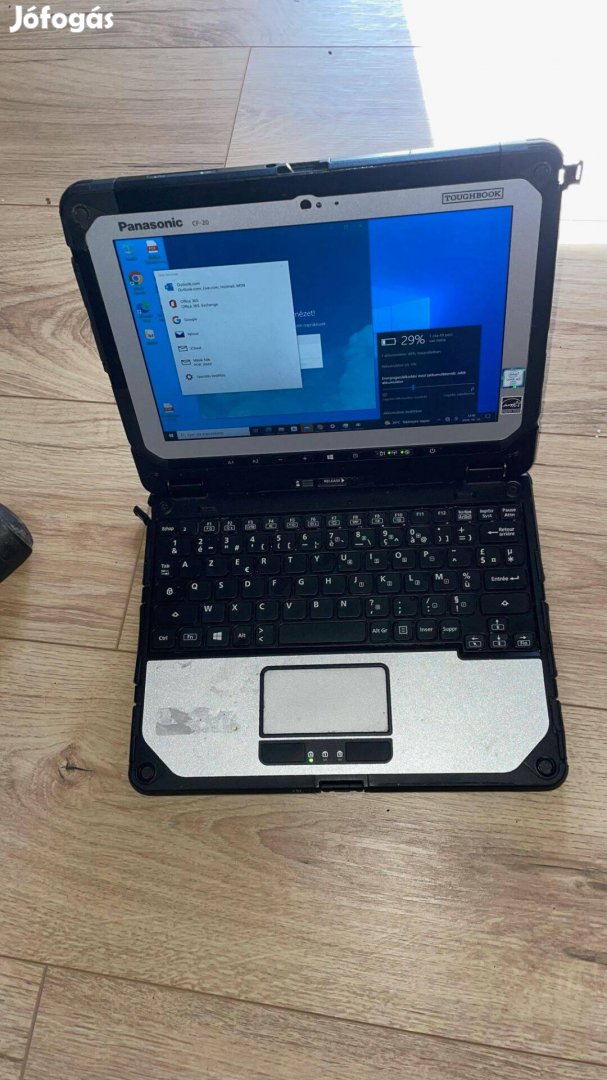 Panasonic Toughbook CF-20- Ütésálló tablet / laptop