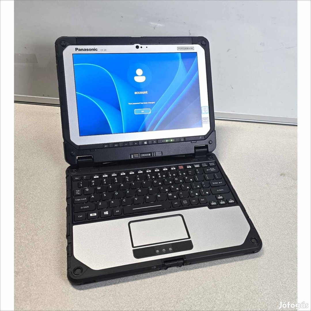 Panasonic Toughbook CF-20- Ütésálló tablet billentyűzettel