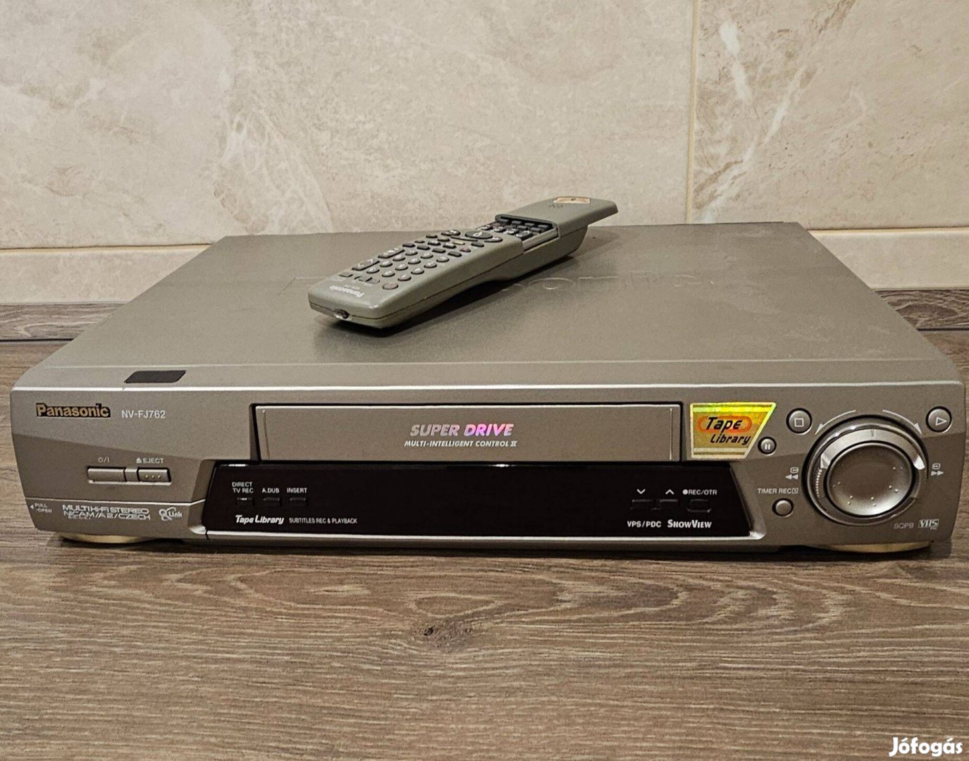 Panasonic VHS 6fejes HiFi videómagnó
