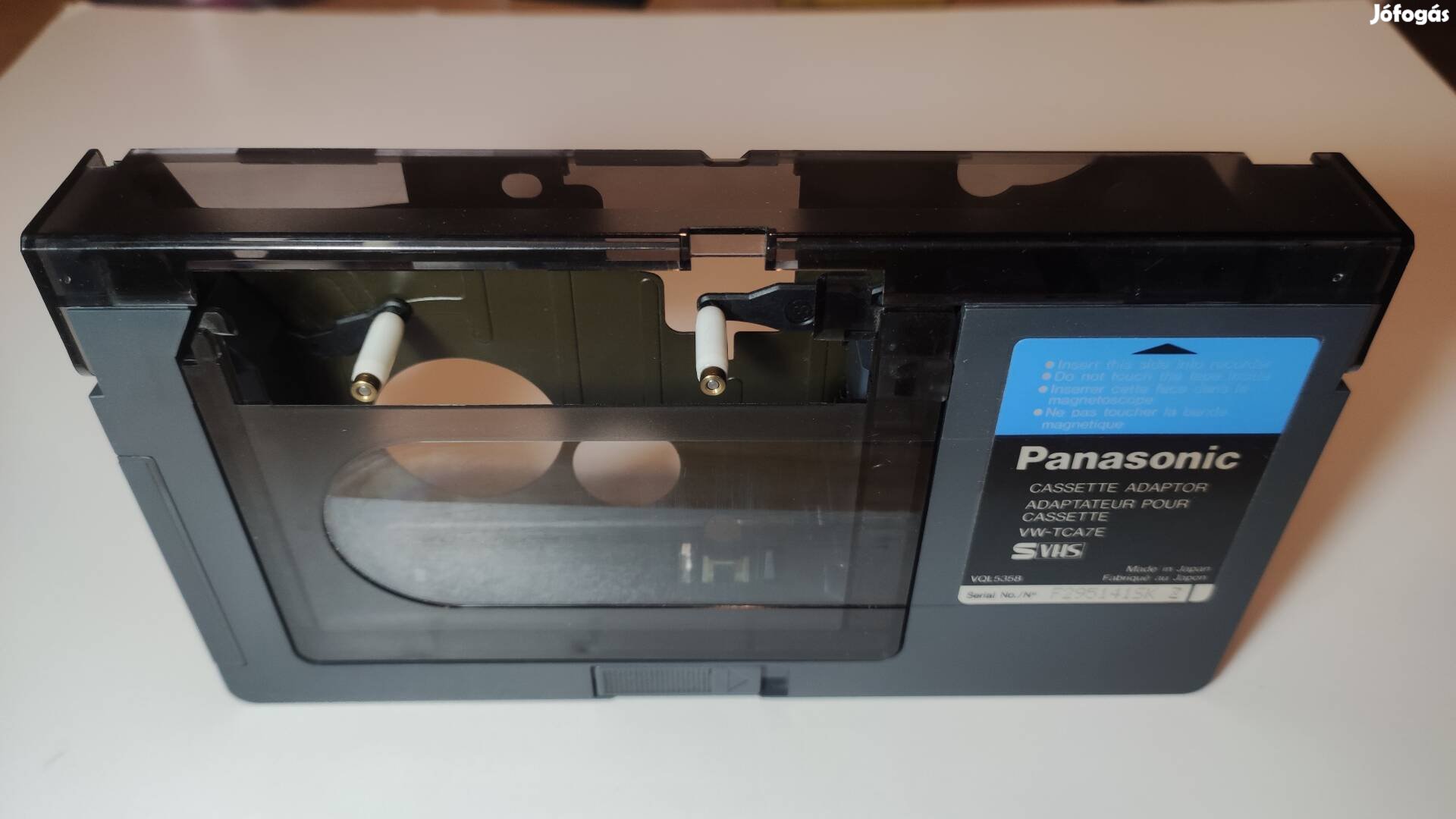 Panasonic VHS C kazetta adapter