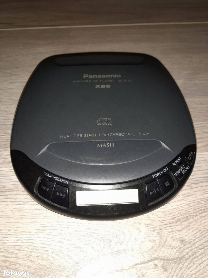 Panasonic Xbs SL-S120 discman/cd lejátszó eladó!