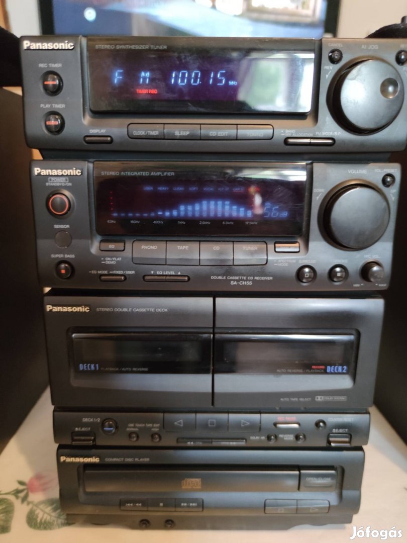 Panasonic, Hi-Fi müködik CD ,rádió