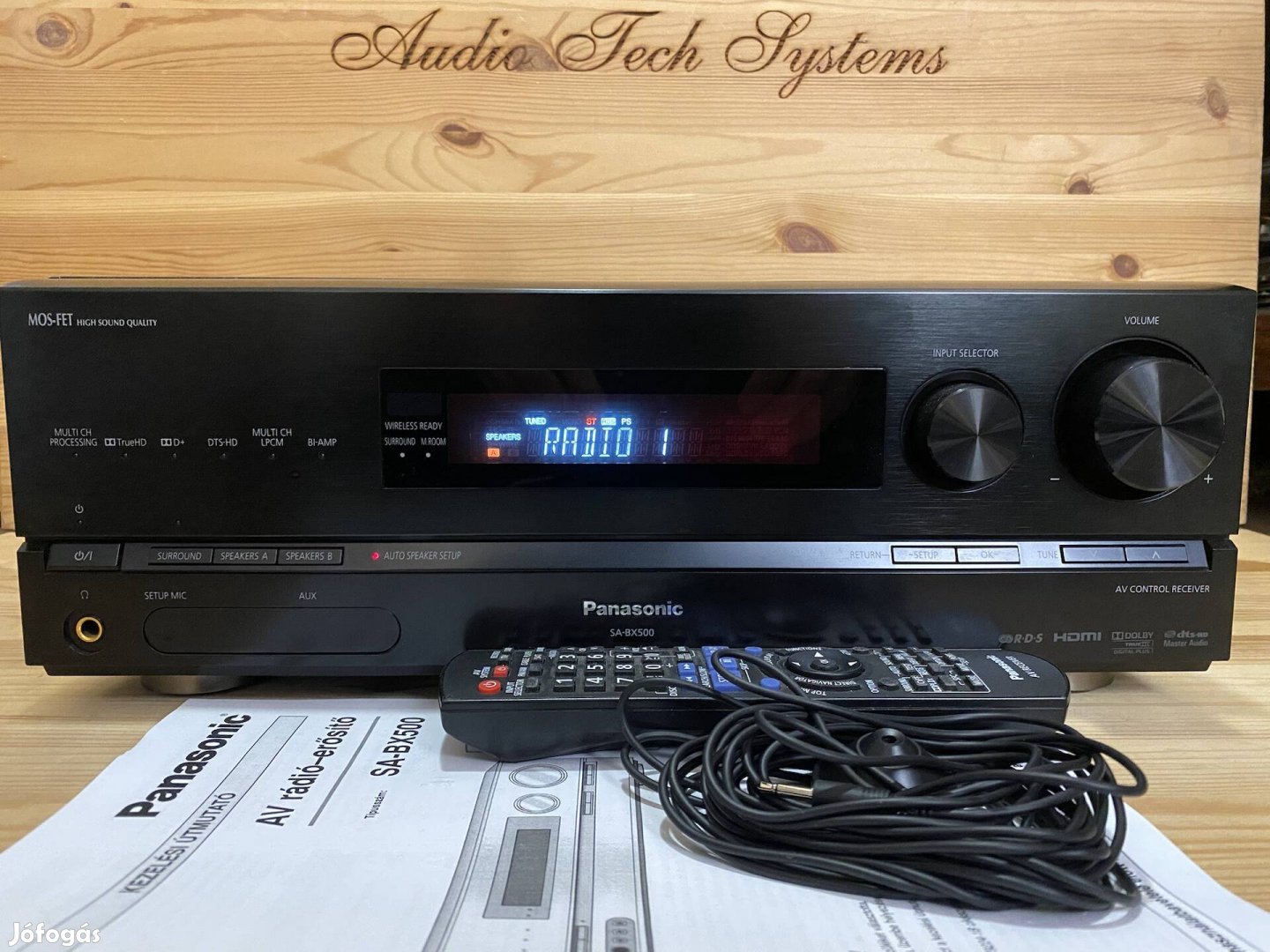 Panasonic Technics SA-BX500 7.1 házimozi erősítő 2 001152