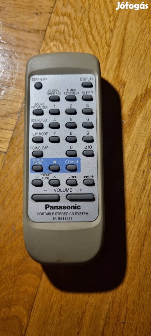 Panasonic audio system távirányító EUR648278