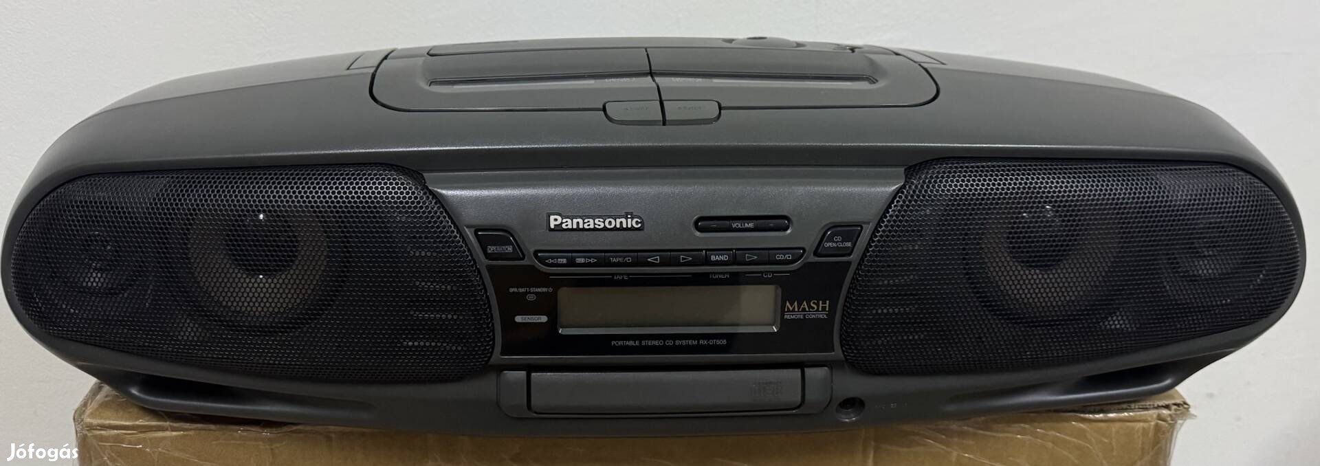 Panasonic cd kazettás magnó boombox hifi