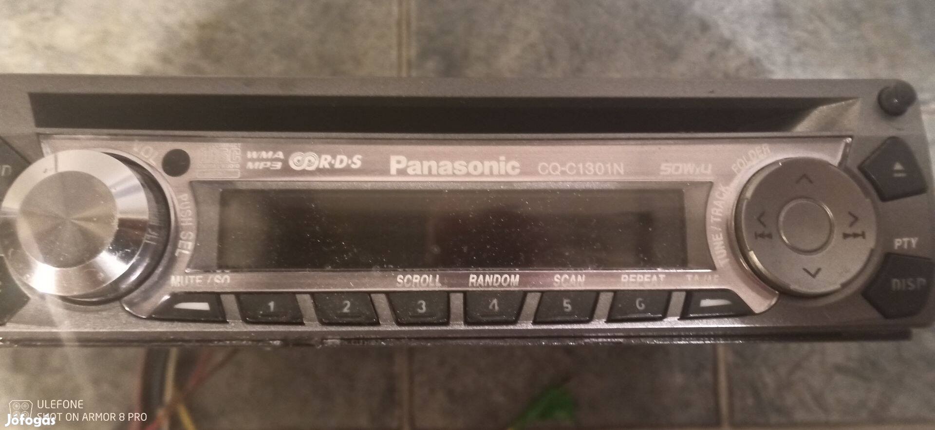 Panasonic cd-s autó rádió eladó