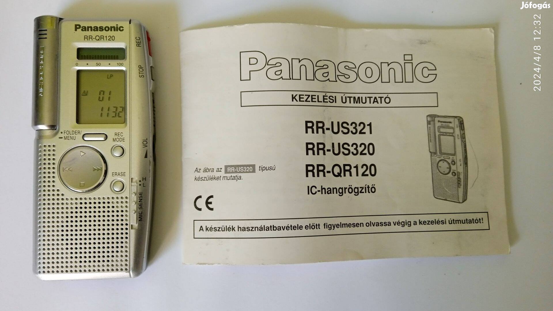 Panasonic digitális diktafon eladó