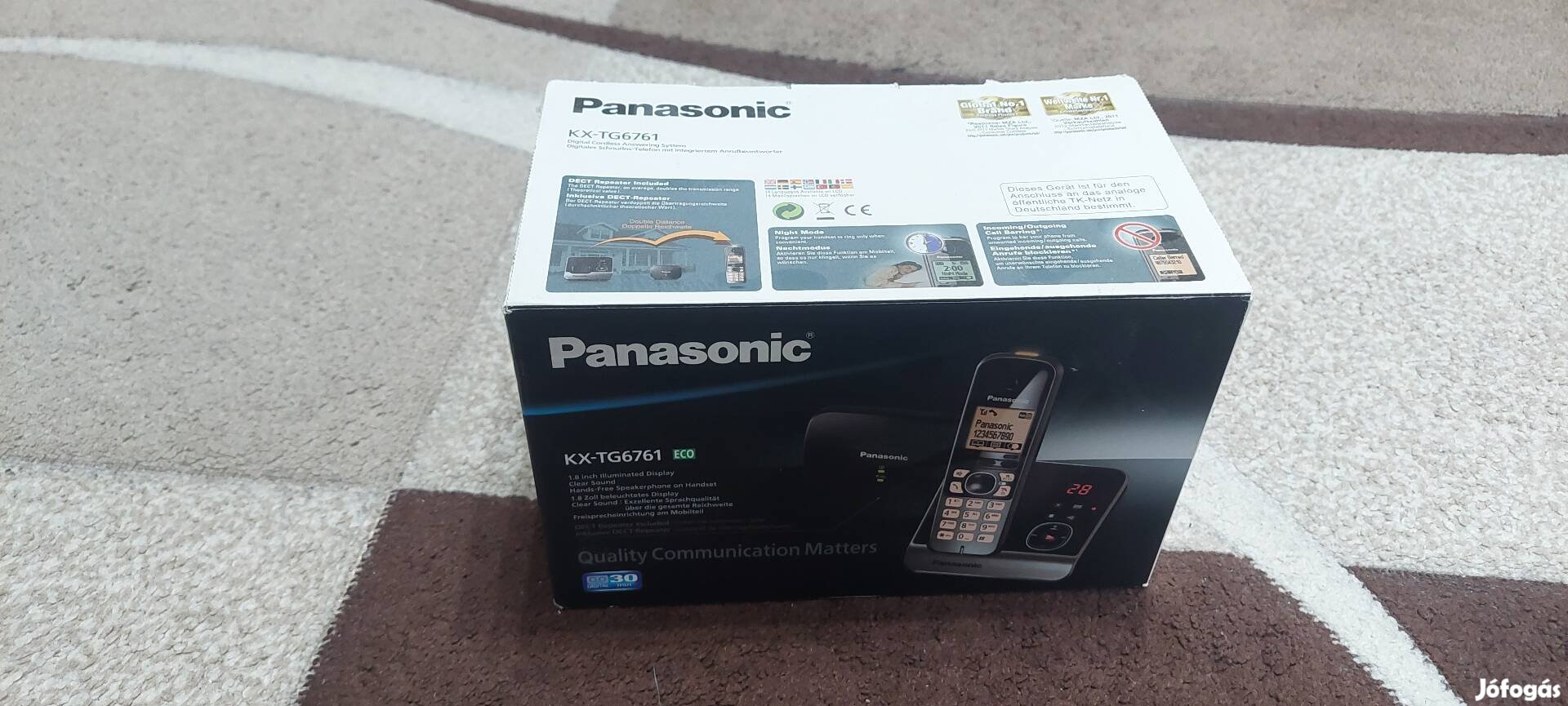 Panasonic+grundig vezetékes telefon