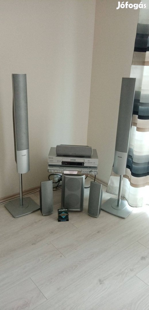 Panasonic házimozi szett eladó. Megkímélt állapot, 8 db