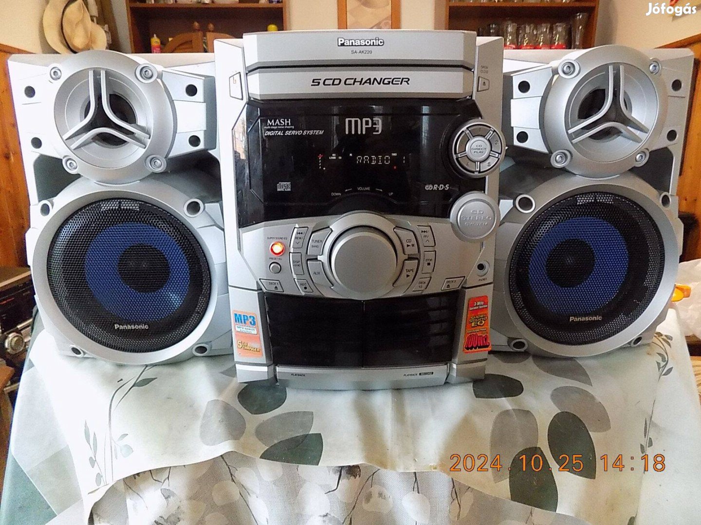 Panasonic hifi 2x100W