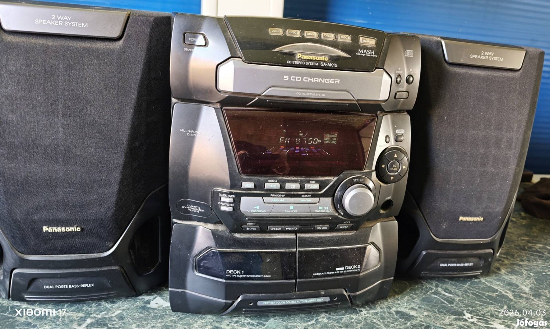 Panasonic hifi eladó!