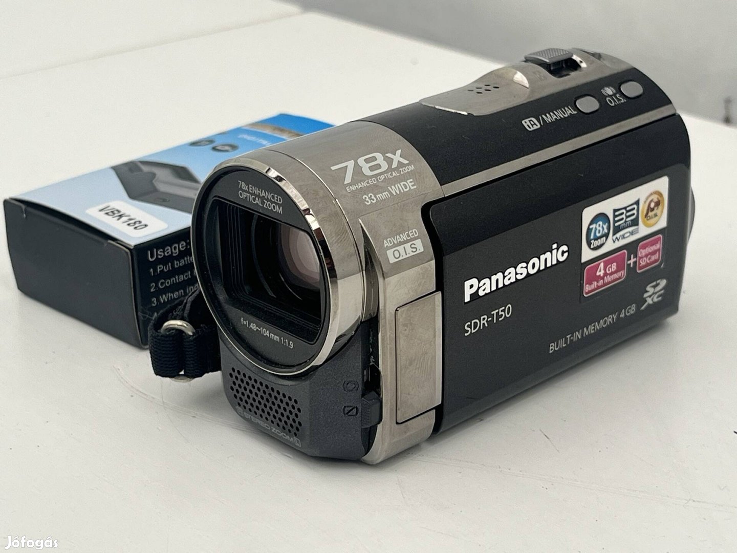 Panasonic kamera videokamera fényképezögép  SDR-T50