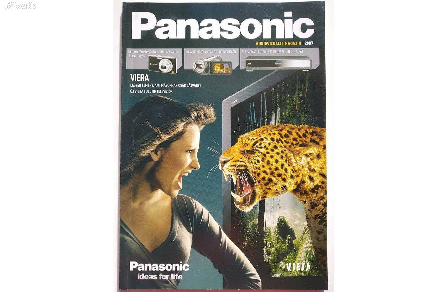 Panasonic magyar audiovizuális magazin 2007-ből, 99 oldalon