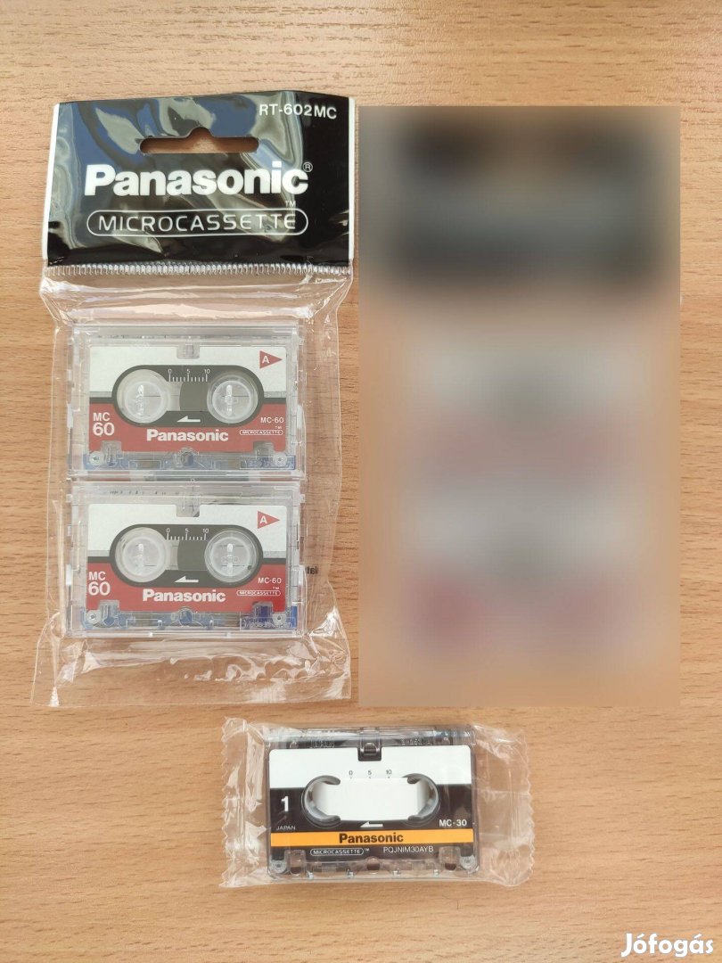 Panasonic mikrokazetta bontatlan csomagban