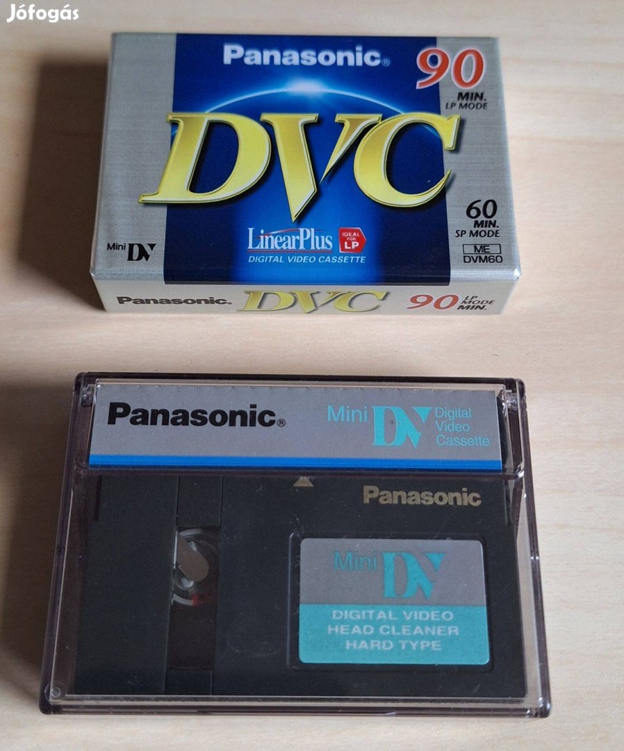 Panasonic mini DV és fejtisztító