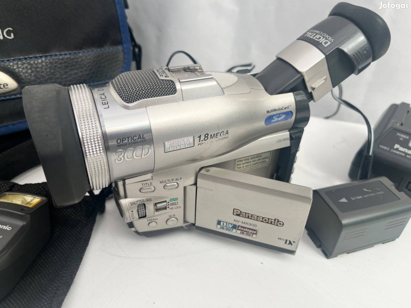 Panasonic mini DV kamera NV-MX300 müködik