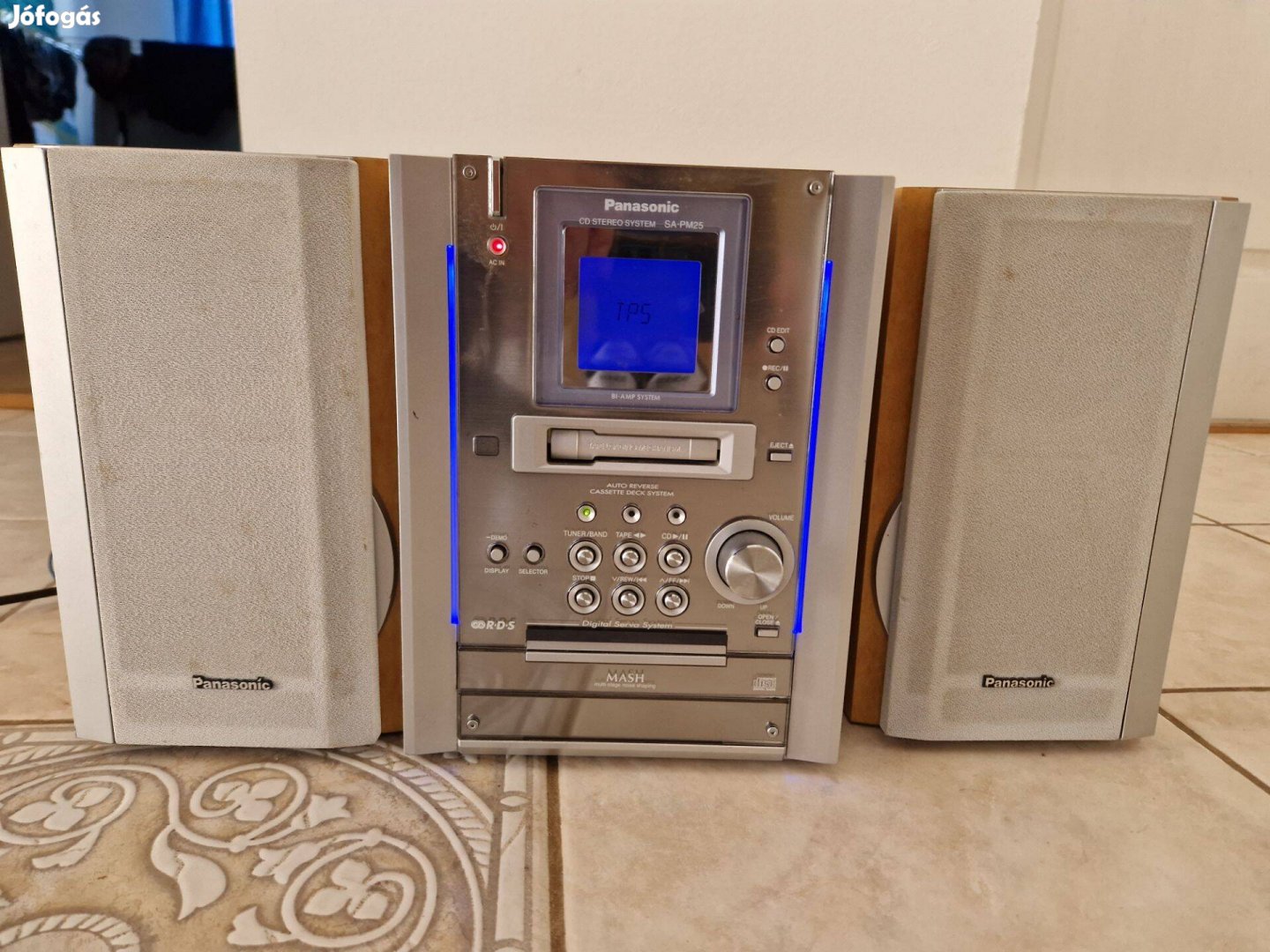 Panasonic mini hifi eladó kis hibával