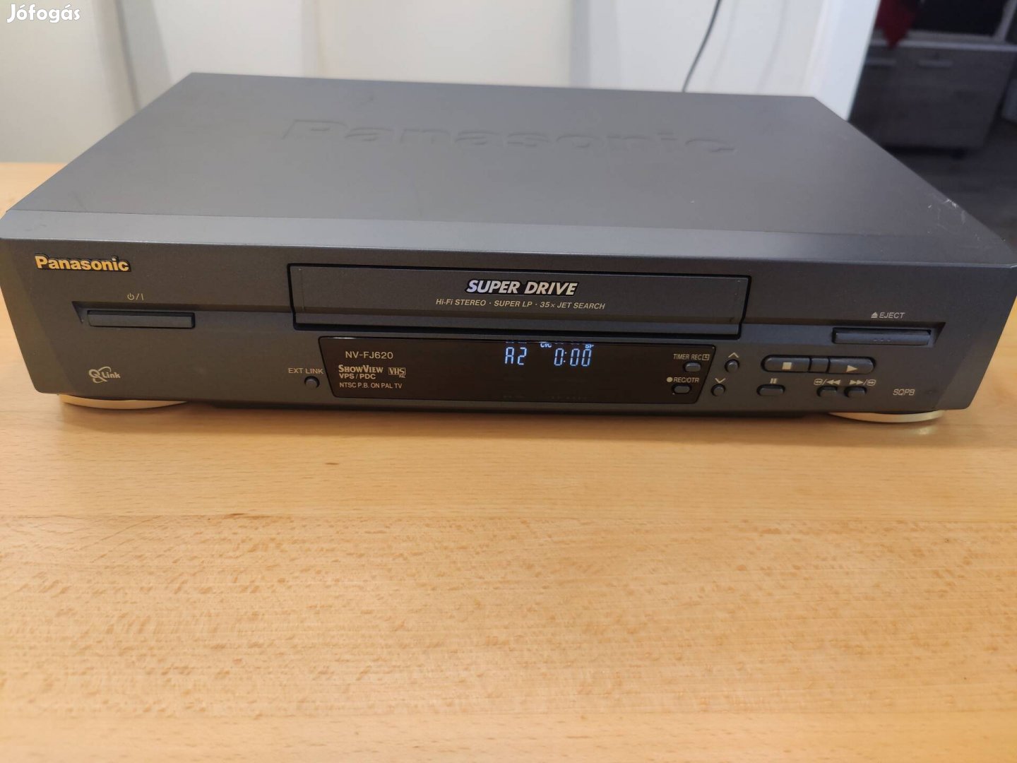 Panasonic nv-fj 620 hifi stereo video videomagnó 