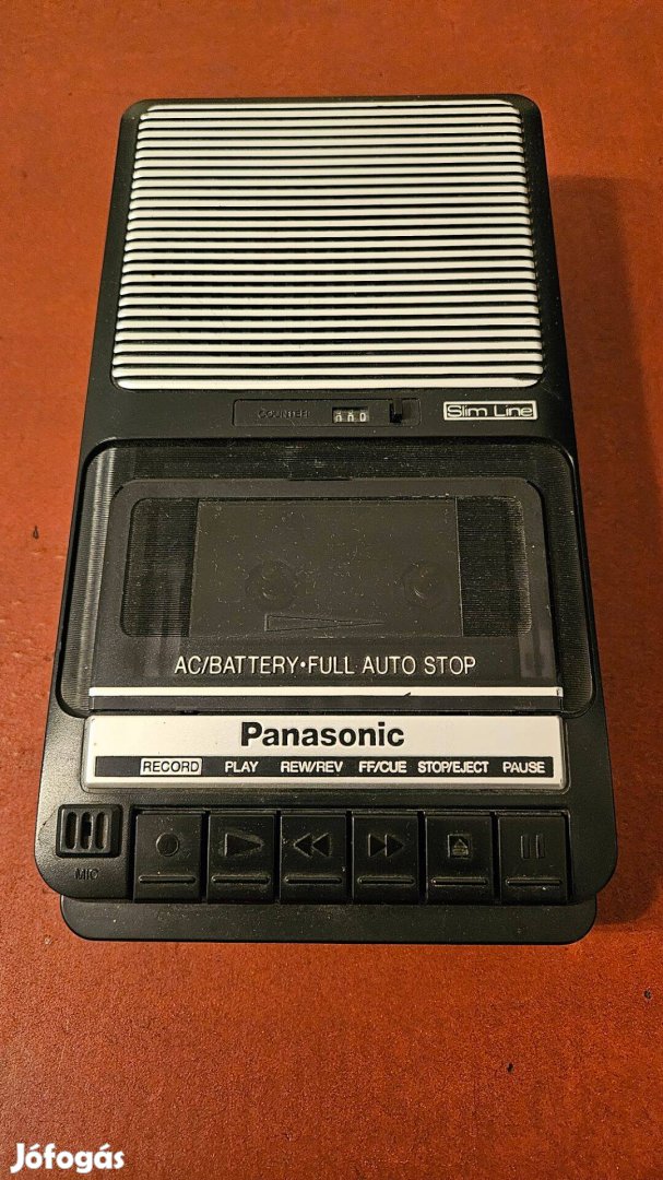 Panasonic slimline retro kazettalejátszó